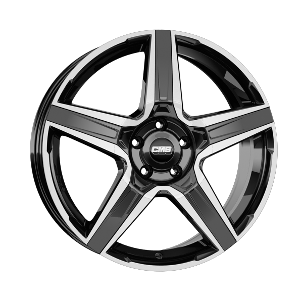 CMS C34 Diamond Black Gloss 7x17 5x120 ET55 CB65,1 R14 900 kg C34 717 55 71S DB