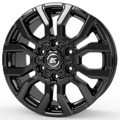 RC Design RC35 Schwarz Glanz (SG) 6,5x17 6x130 ET62 CB84,1 R14 1350 kg 370212