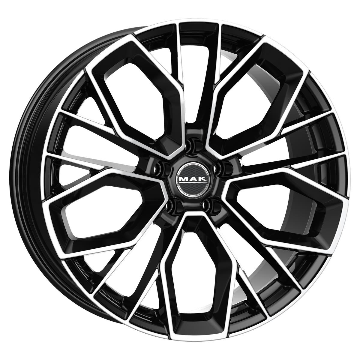 MAK Stilo-D Black Mirror 11,5x22 5x120 ET48 CB63,4 60° 1100 kg F1522TPBM48ID4