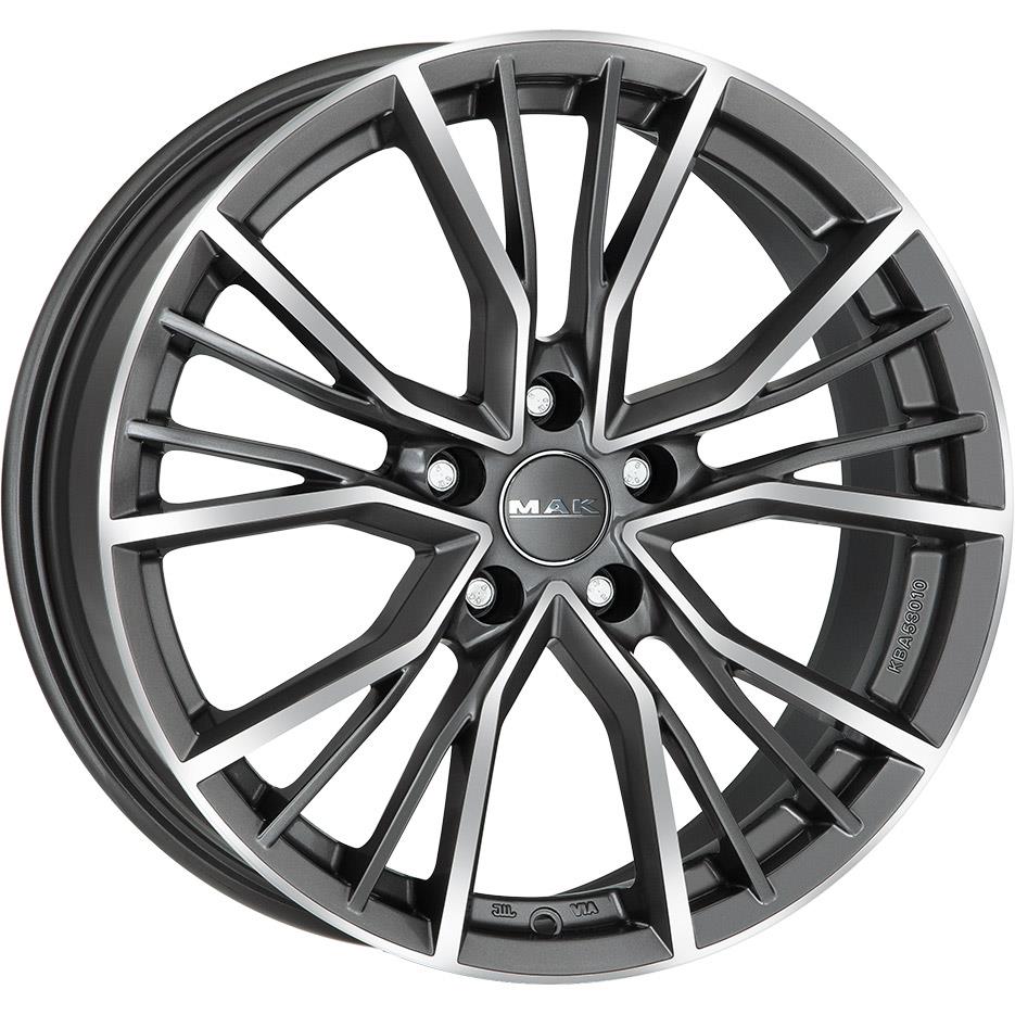 MAK Union Gun Met-Mirror Face 8,5x19 5x112 ET19 CB66,6 R14 910 kg F8590UNQM19WSX
