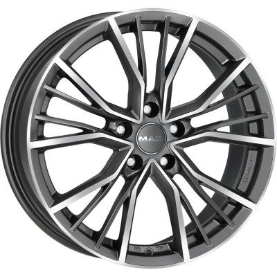 MAK Union Gun Met-Mirror Face 8,5x19 5x112 ET19 CB66,6 R14 910 kg F8590UNQM19WSX