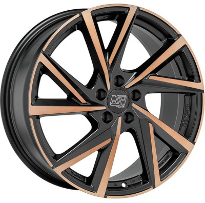 MSW 80-5 Matt Black Copper Fp 8x19 5x112 ET40 CB57,1 R13 780 kg W19381005TCAC