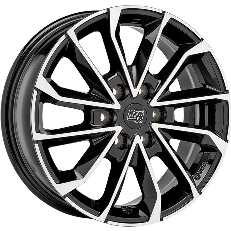 MSW 42 Van Gloss Black Full Polished 6,5x17 6x120 ET50 CB74,5 60° 1250 kg W19468001T56