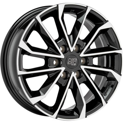 MSW 42 Van Gloss Black Full Polished 6,5x17 6x120 ET50 CB74,5 60° 1250 kg W19468001T56
