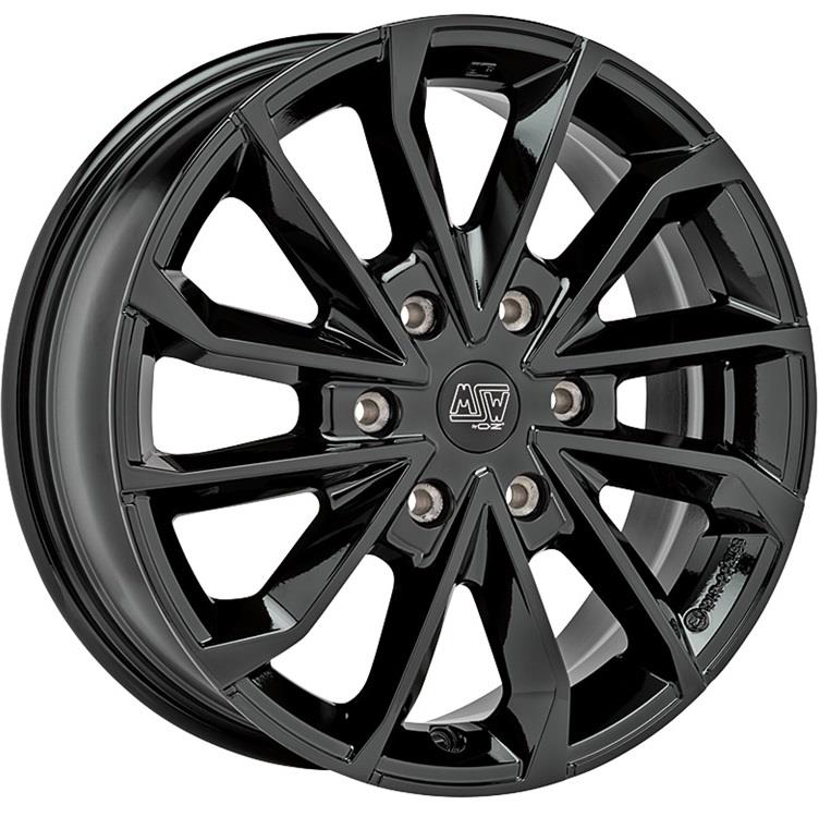 MSW 42 Van Gloss Black 6,5x17 6x130 ET54 CB84,1 R14 1250 kg W19468002TC5