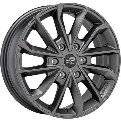 MSW 42 Van Matt Dark Grey 6,5x17 6x130 ET54 CB84,1 R14 1250 kg W19468002TP8