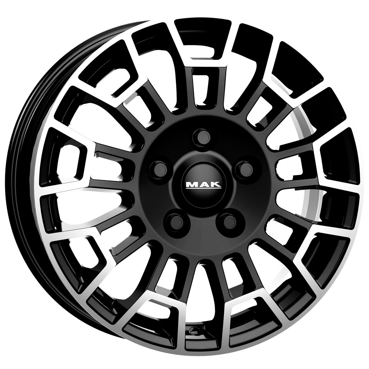 MAK Nomad Black Mirror 7x17 5x114.3 ET45 CB66,1 60° 1075 kg F7070NOBM45FN3Y