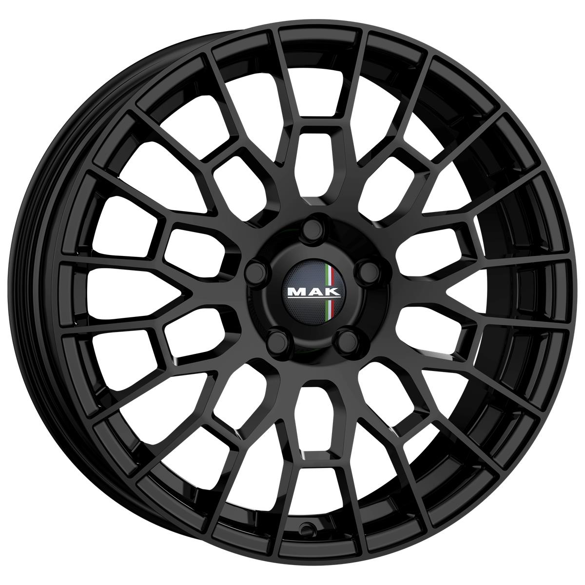 MAK APX Gloss Black 7,5x18 5x112 ET45 CB57,1 R13 600 kg F7580APGB45VW3X