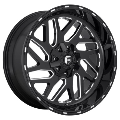 Fuel D581 Triton Gloss Black Milled 8,25x22 8x165.1 ET105 CB121,5 60° 1360.5 kg D58122828D