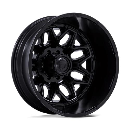 Fuel D871 Flux Dually Blackout 8,25x20 8x165.1 ET104 CB117,0 60° 1360.5 kg D871208272