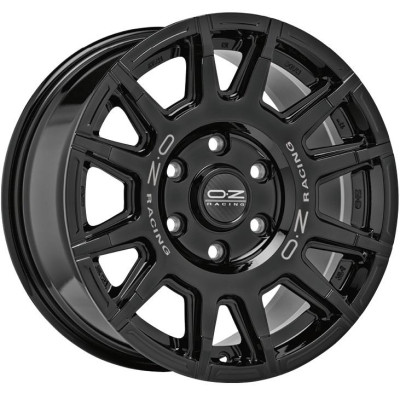 OZ Racing Rally Legend Gloss Black + Dark Lettering 8x17 5x112 ET35 CB75,0 60° 1000 kg W01E00200CAJ