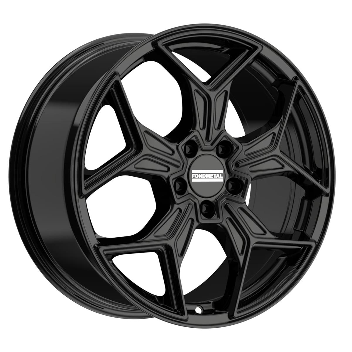 Fondmetal Taranis Glossy Black 8,5x20 5x112 ET34 CB66,6 R14 1000 kg RF21010