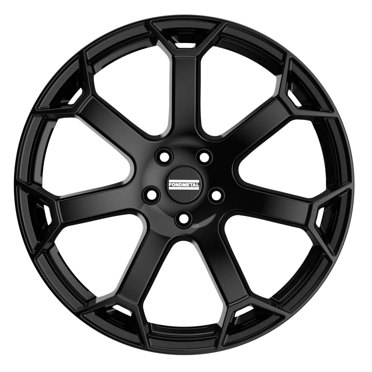 Fondmetal Zephyrus Glossy Black 8,5x19 5x112 ET21 CB66,6 R13 850 kg RF20995
