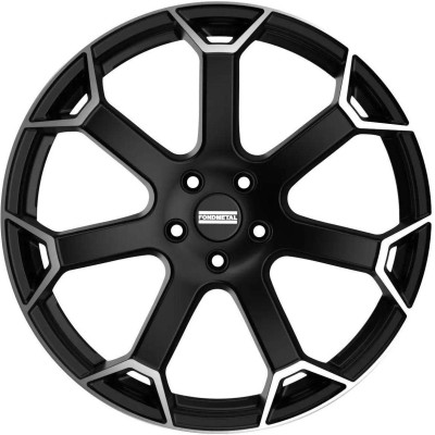 Fondmetal Zephyrus Matt Black Machined 9x20 5x112 ET46 CB66,6 R13 970 kg RF20875