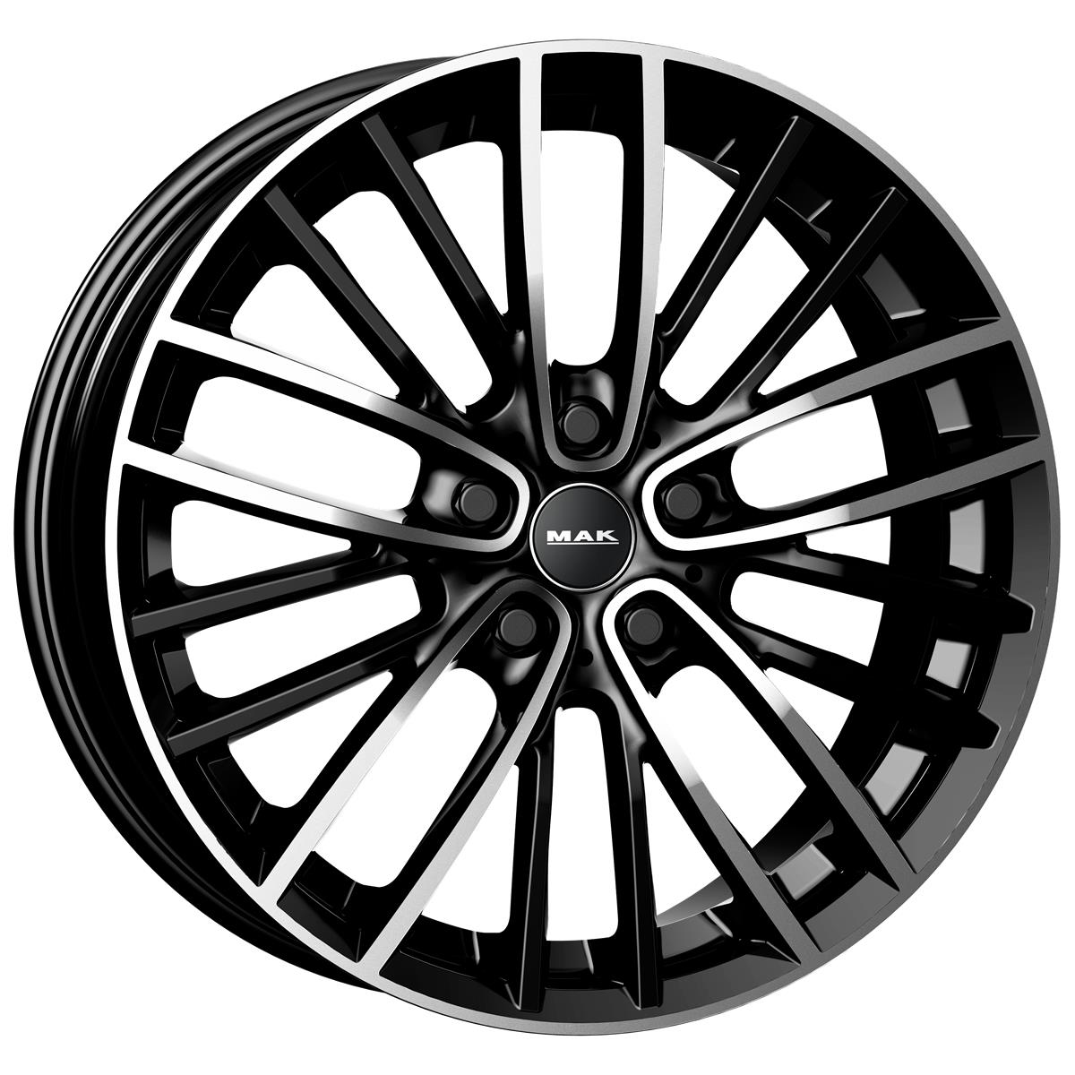 MAK Chelsea Black Mirror 6,5x16 5x112 ET48 CB66,6 60° 600 kg F6560HLBM48WS4X