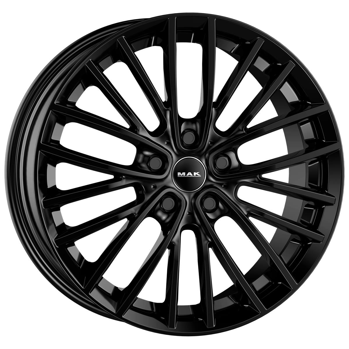 MAK Chelsea Gloss Black 6,5x16 5x112 ET39 CB66,6 60° 600 kg F6560HLGB39WS2X