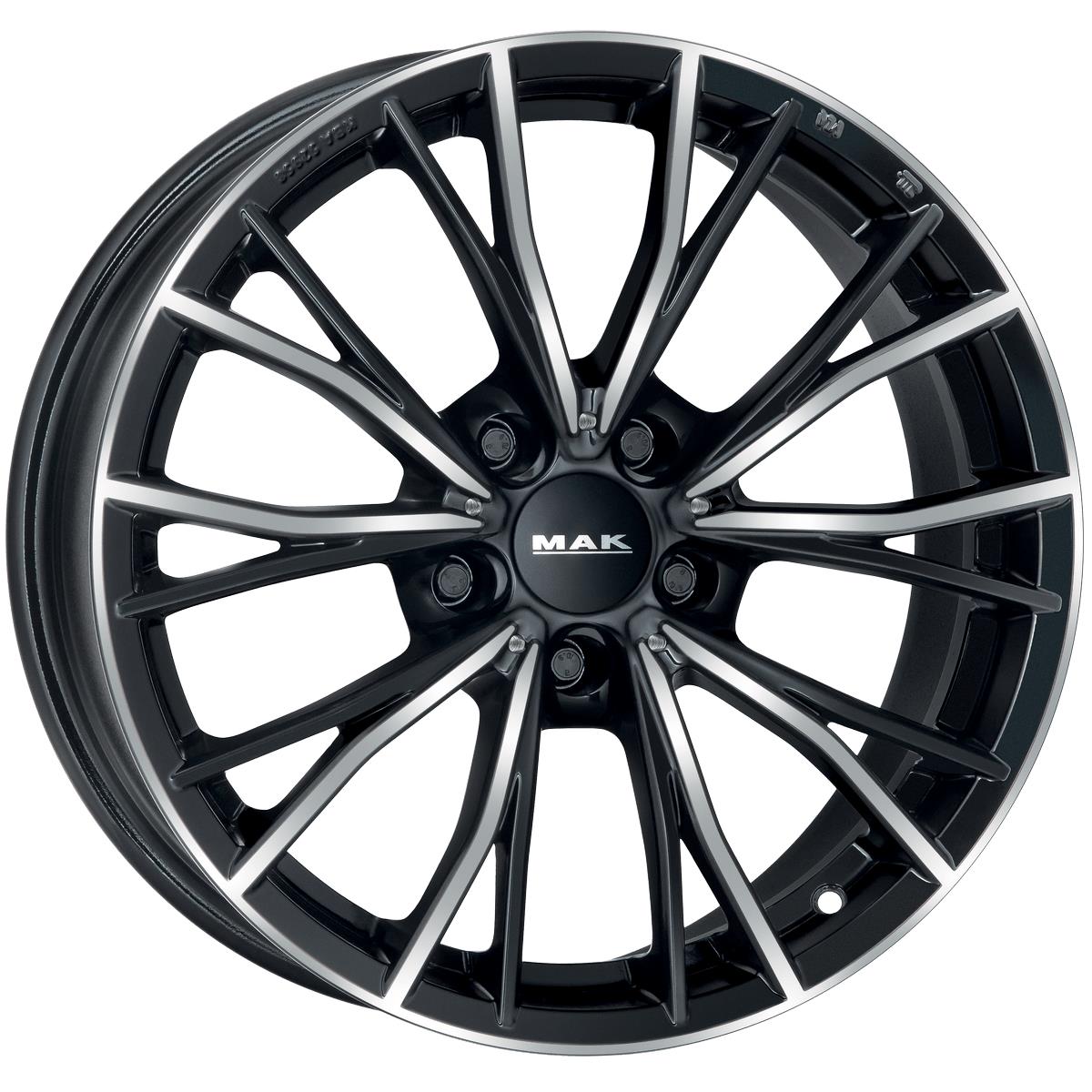 MAK Mark-D Black Mirror 9x20 5x112 ET25 CB66,6 60° 865 kg F9020MPBM25WS1X