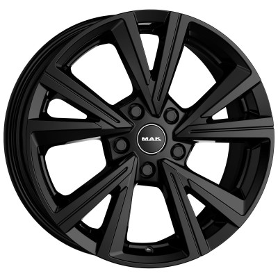 MAK Qvarz Gloss Black 7,5x18 5x112 ET50 CB57,1 R13 810 kg F7580QZGB50VW3X