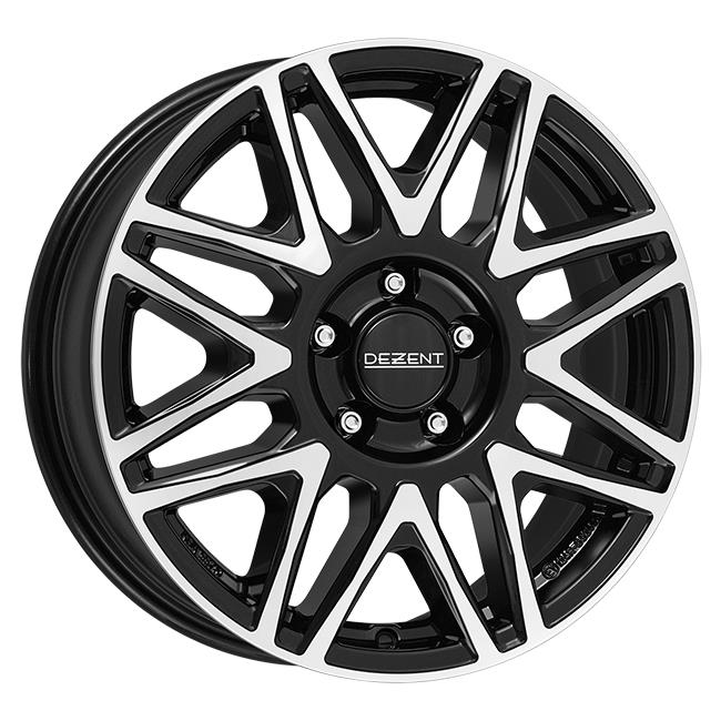 Dezent KH dark Black/polished 6,5x16 5x130 ET65 CB78,1 60° 1400 kg TKHZLBP65