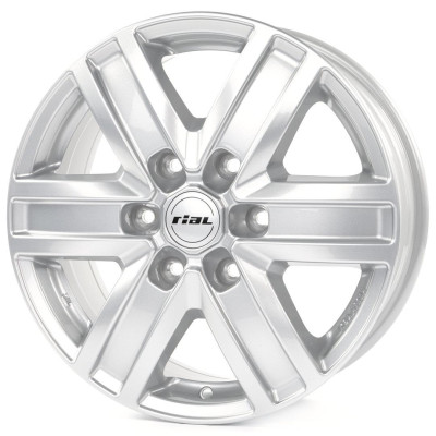 Rial Transporter polar-silver 6,5x16 6x120 ET50 CB74,5 60° TP65650FT31