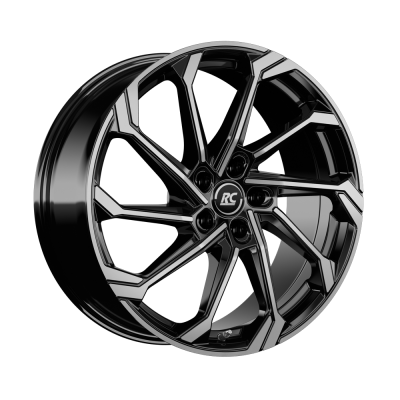 RC Design RC36 Gloss Black Full Polished 10x20 5x130 ET49 CB66,6 R14 960 kg 376146