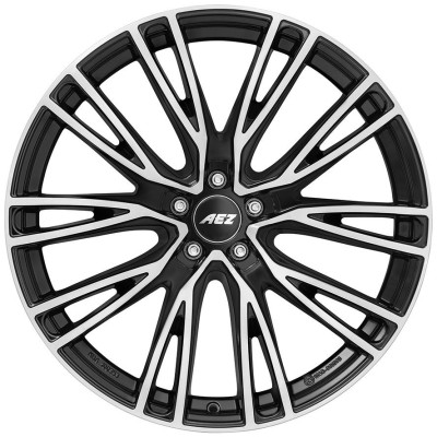AEZ Seattle dark Black/polished 8,5x20 5x108 ET47.5 CB63,4 60° 1085 kg ASE0LHBP475E