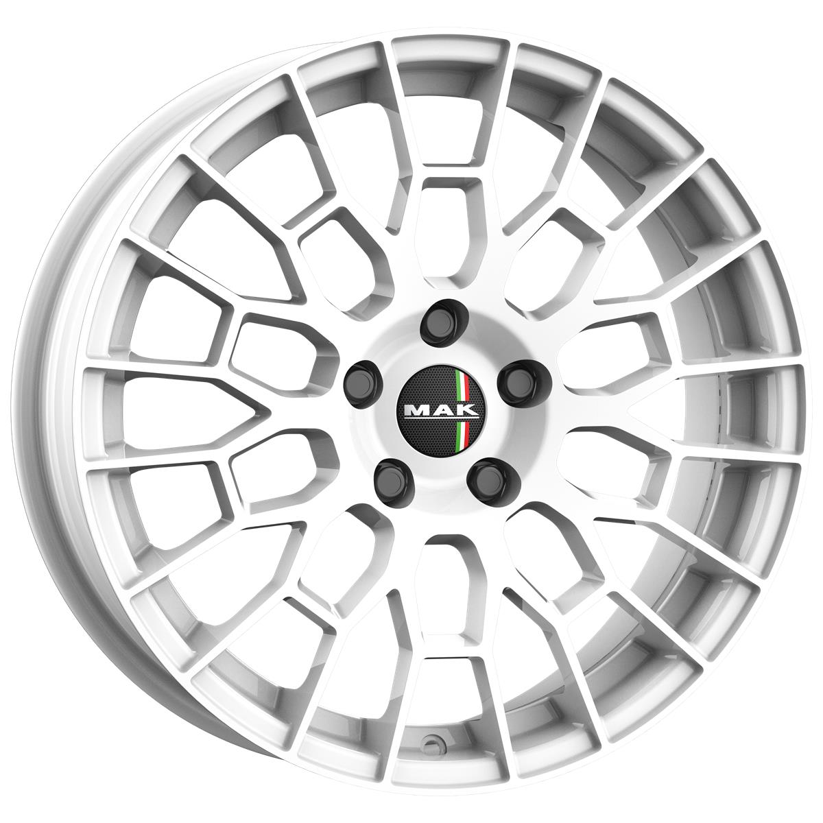 MAK APX Gloss White 7,5x18 5x112 ET45 CB76,0 60° 600 kg F7580APGW45VK2