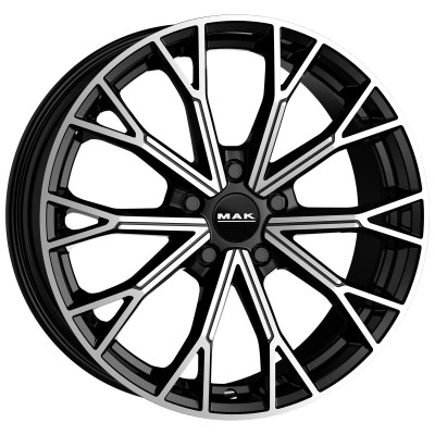 MAK Asphalt Black Mirror 7,5x18 5x112 ET42 CB76,0 60° 810 kg F7580ASBM42VK