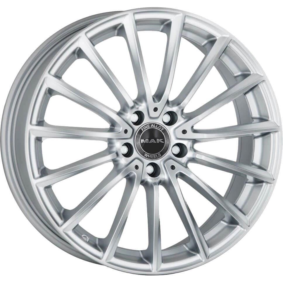 MAK Komet Silver 9x21 5x112 ET30 CB66,6 R14 1050 kg F9021KMSI30WSY