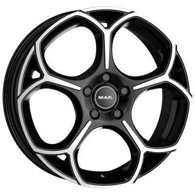 MAK Monza Black Mirror 7x17 4x108 ET36 CB65,1 Flat 700 kg F7070MOBM36BG2X