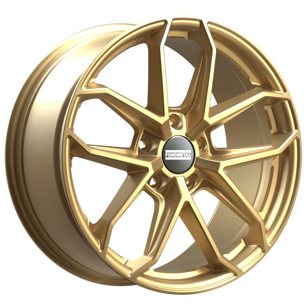 Fondmetal Zelos Matt Gold 8,5x20 5x130 ET35 CB66,6 R14 900 kg RF20531