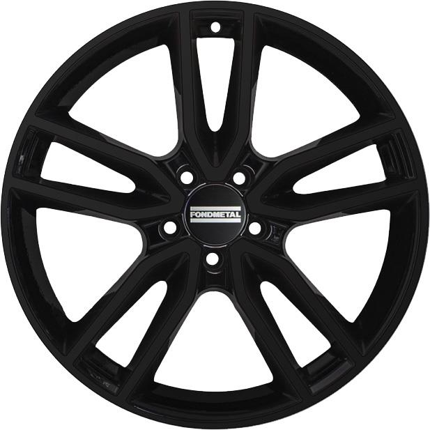 Fondmetal Koros Glossy Black 7,5x17 5x112 ET36 CB66,6 R14 900 kg RF21144