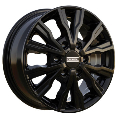 Fondmetal PRO2 Glossy Black 6,5x16 6x125 ET50 CB74,1 60° 1250 kg RF21228