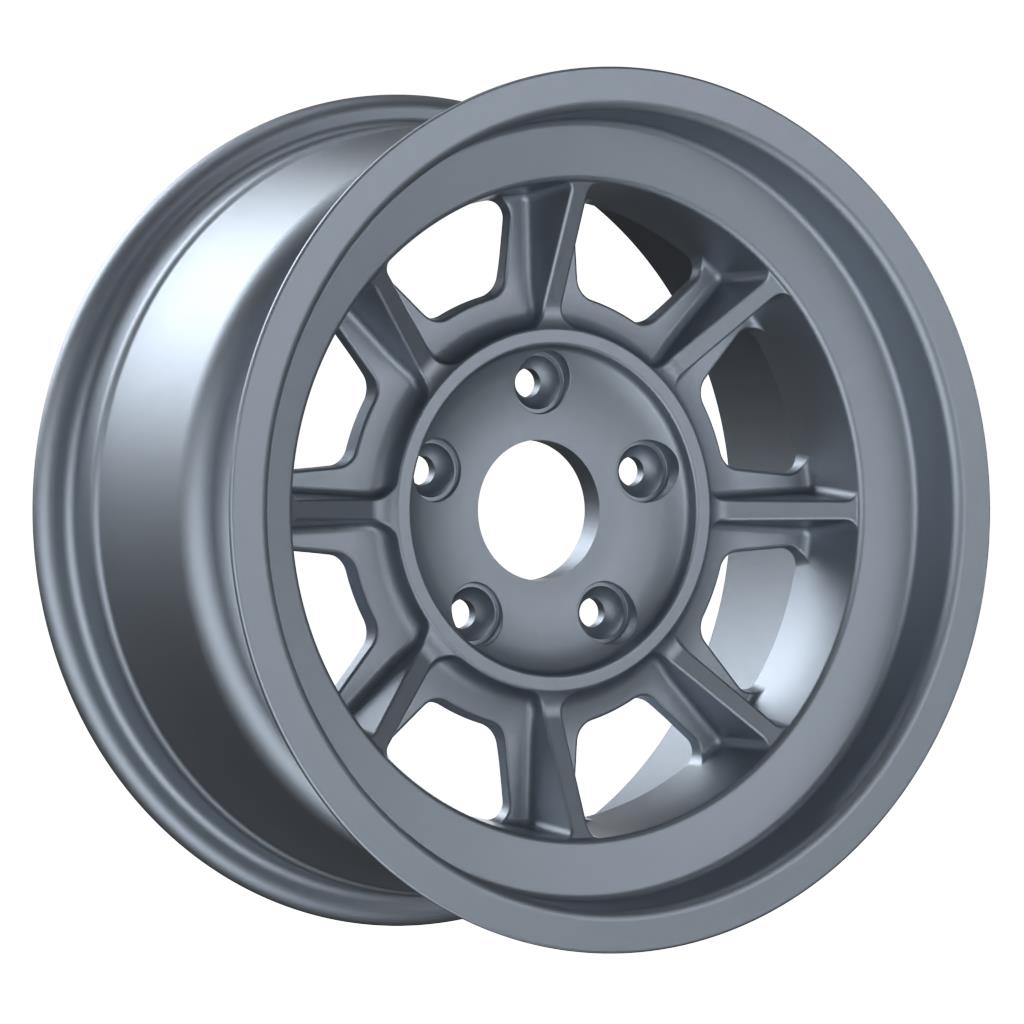 Classic PAG16 Matt Silver 7x16 5x130 ET23 CB71,6 (No Cap seat) R14 620 kg RF10723