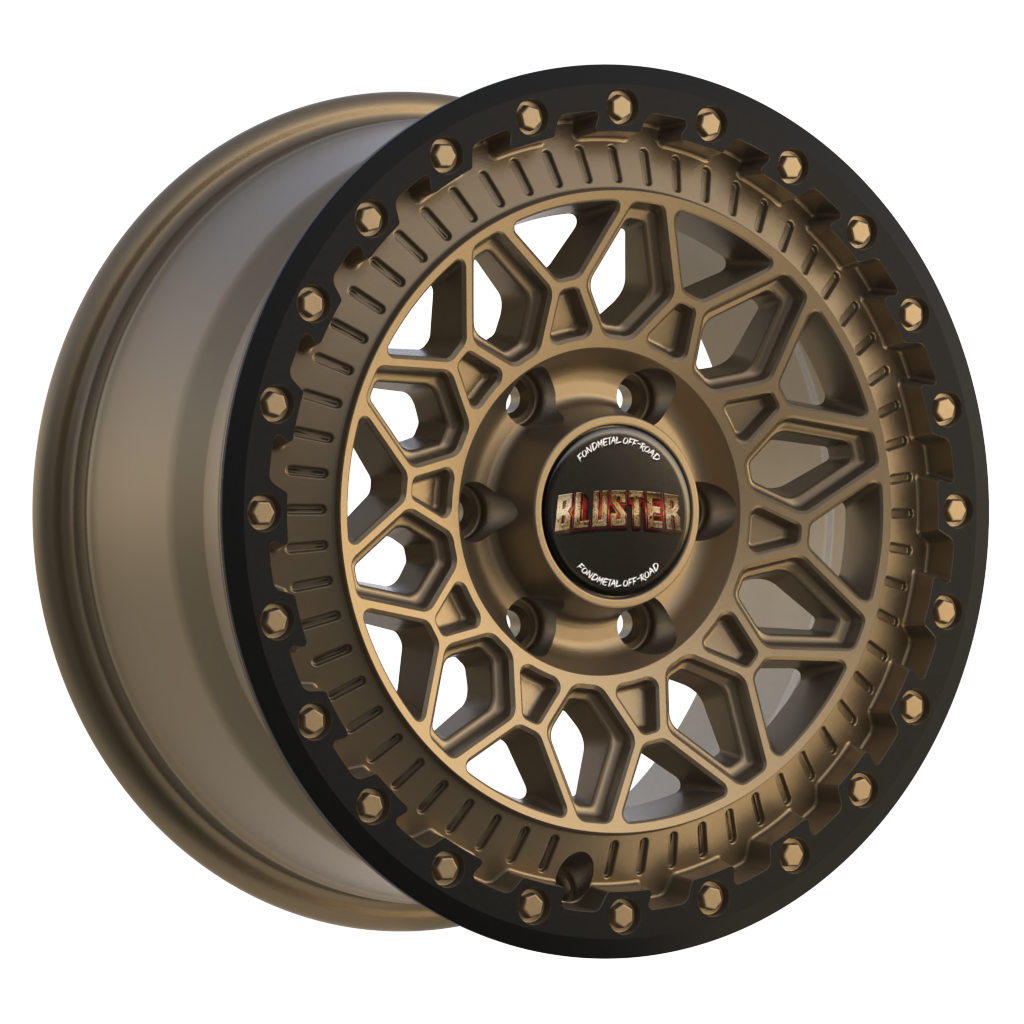 Fondmetal Bluster Matt Braun Black Lip 8x18 6x120 ET48 CB74,5 60° 1250 kg RF20223