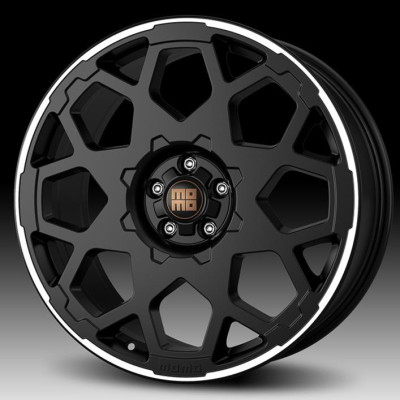 Momo HEAVY DUTY Matt Black Polished 8,5x20 5x112 ET45 CB72,3 60° 1035 kg WHDE85045512E
