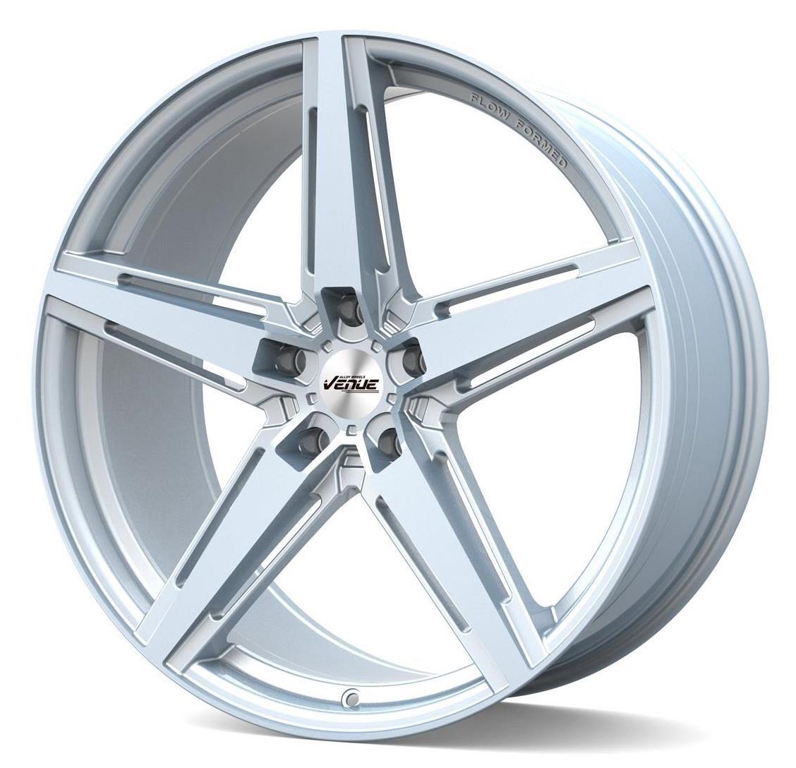 Venue Nord5 Gloss Silver 10x20 5x112 ET45 CB66.6 60° 800 kg VN51020511245666SIL