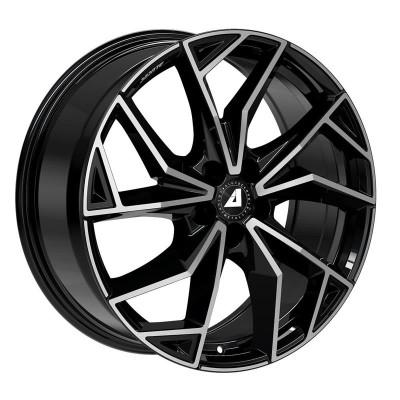 Alutec ADX.02 diamond-black frontpolished 9x20 5x112 ET42,1 CB57,1 R14 840 kg ADX2-9020421V23-1