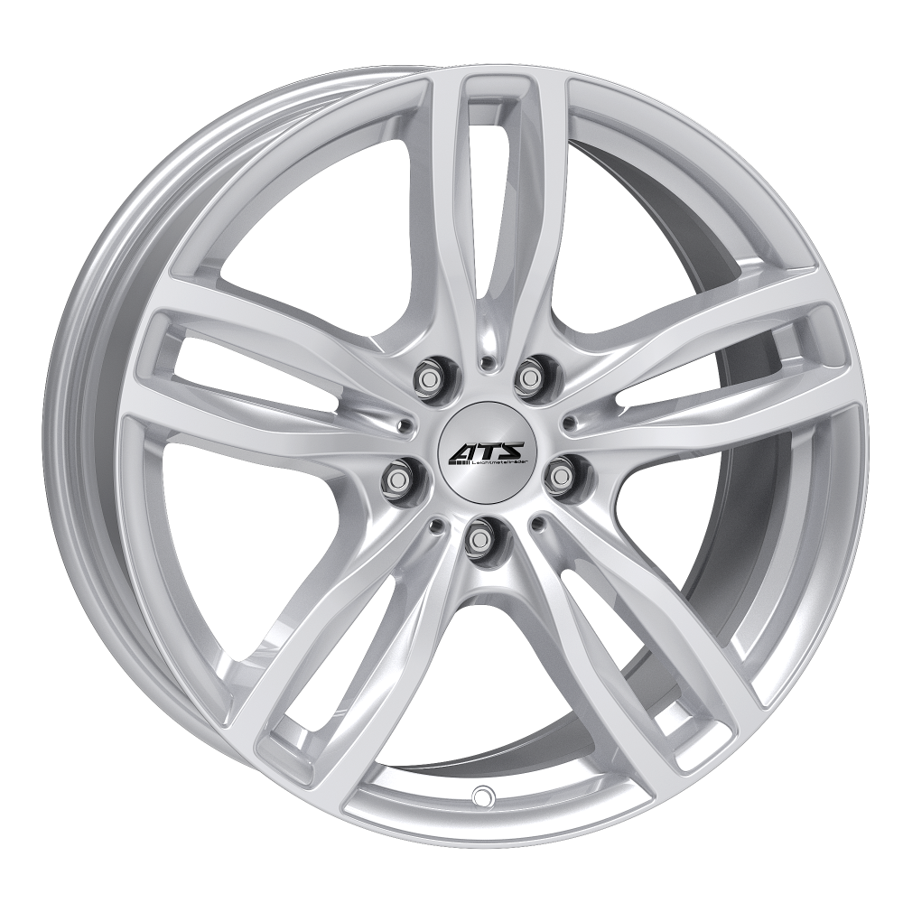 ATS Evolution polar-silver 8x18 5x112 ET15 CB66,5 60° 800 kg EVO80815W61-0