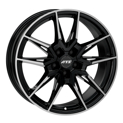 ATS Force diamond-black frontpolished 8,5x20 5x112 ET38 CB66,6 R13 FO852038B63-1