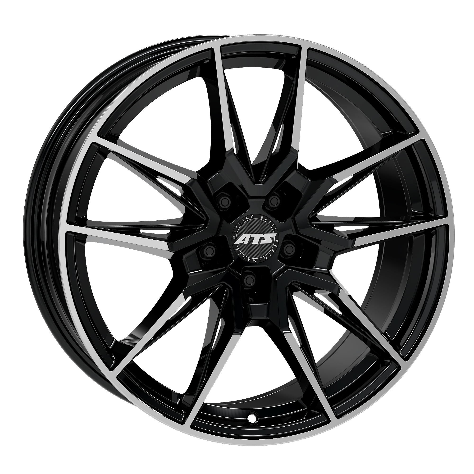 ATS Force diamond-black frontpolished 8,5x19 5x112 ET44 CB66,6 Flat 835 kg FO85944M13-1