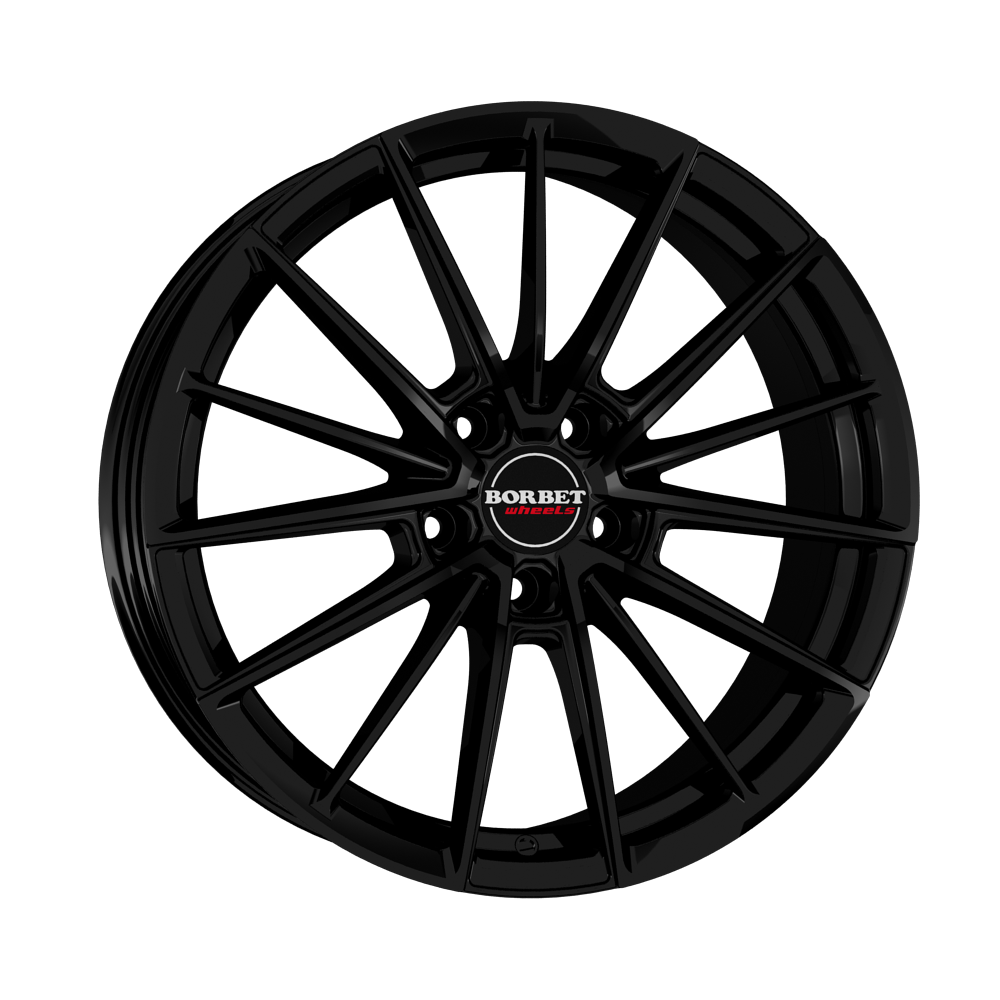 Borbet FB2 black glossy 8,5x19 5x112 ET35 CB72,5 60° 760 kg 498404