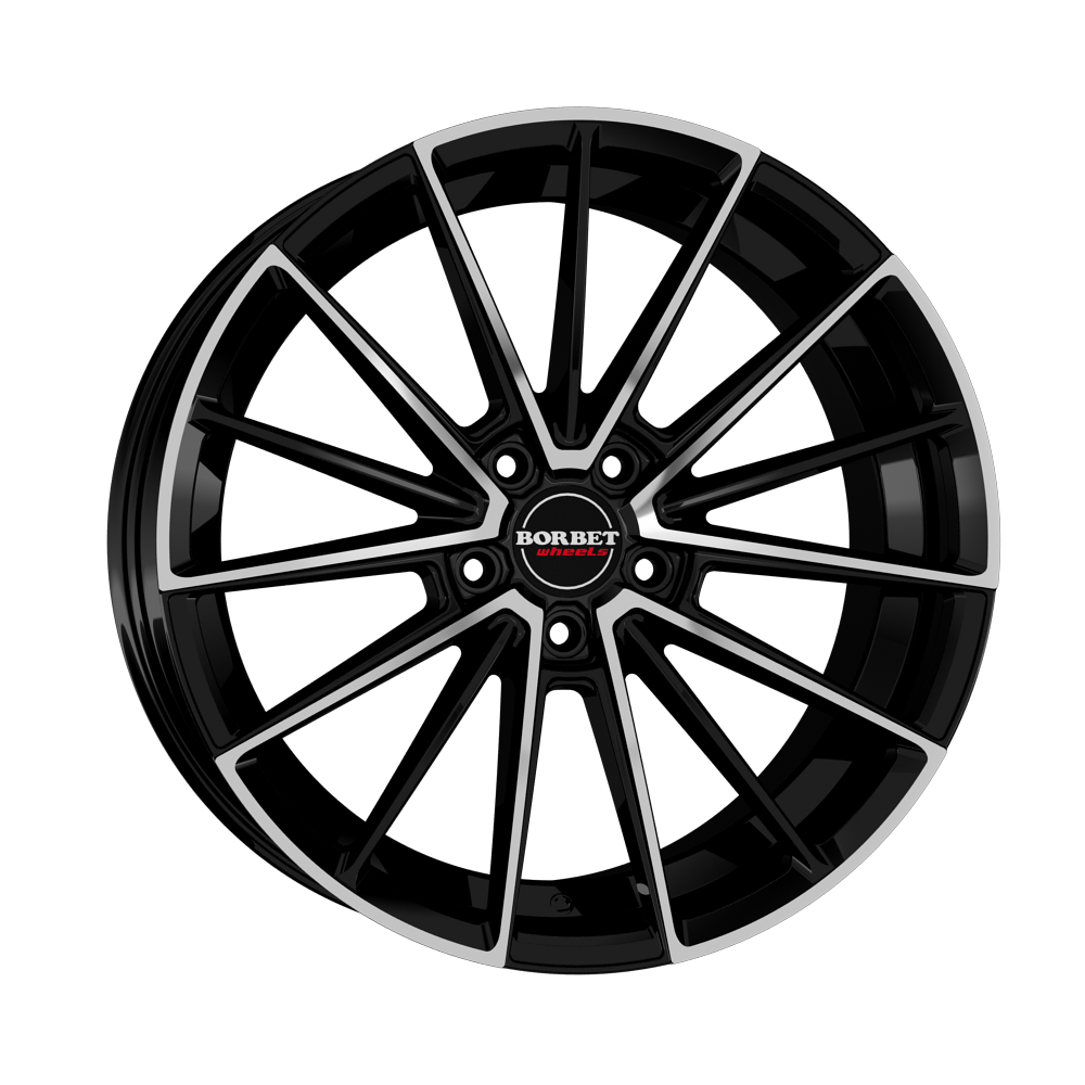 Borbet FB2DC black polished matt 9x20 5x112 ET30 CB72,5 60° 860 kg 498431