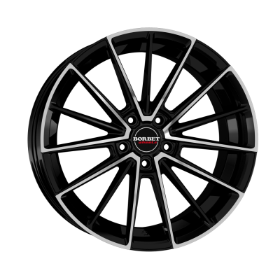 Borbet FB2DC black polished matt 9x20 5x112 ET30 CB72,5 60° 860 kg 498431