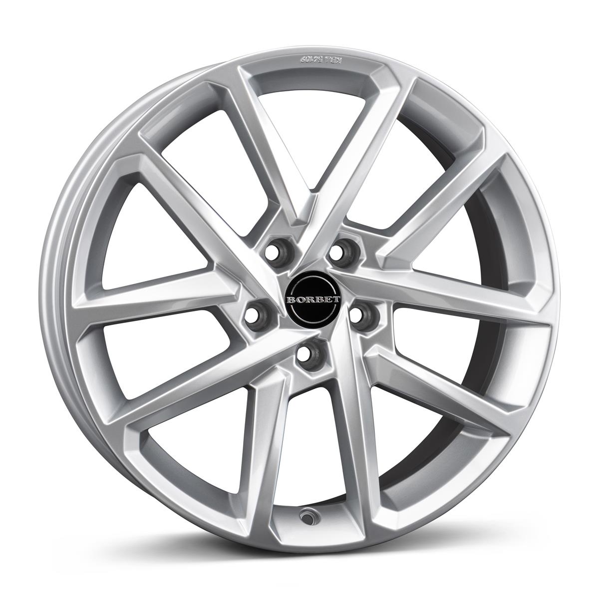 Borbet N Crystal Silver 7,5x17 5x112 ET50 CB72.5 60° 770 kg 498322