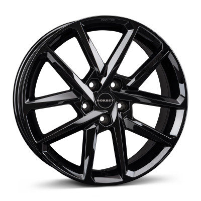 Borbet N black glossy 8x19 5x115 ET36 CB70.3 60° 720 kg 498284