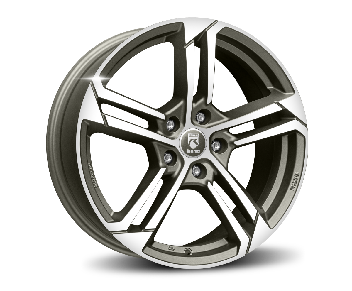 Reds Twist Graphite Matt Polished 7x17 5x100 ET38 CB72,3 60° 615 kg WTWD70738500E