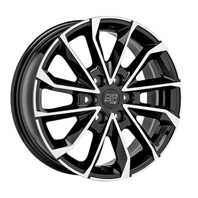 MSW 42 6H Gloss Black Full Polished 8,5x20 6x120 ET47 CB74,6 60° 1050 kg W1948700356