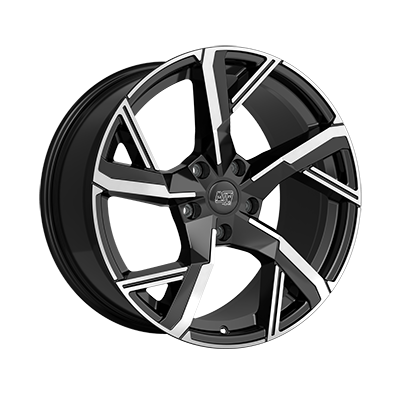 MSW 54 Gloss Black Full Polished 8,5x20 5x112 ET45 CB73,0 60° 890 kg W19489505T56