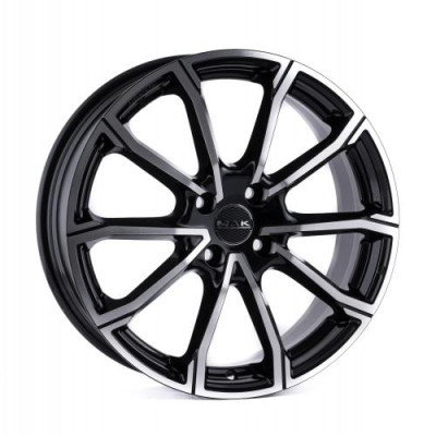 MAK Davinci4 Black Mirror 5x17 5x100 ET40 CB54,1 Flat 450 kg F50704BBM40PM2X